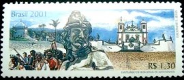 Selo Postal COMEMORATIVO do Brasil de 2000 - C 2417