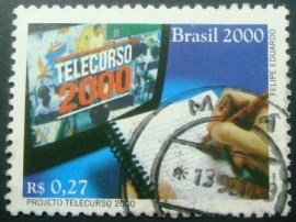 Série de selos postais do Brasil de 2000 Telecurso 2000 - C 2298 U