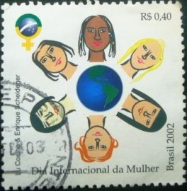 Selo postal COMEMORATIVO do Brasil de 2002 - C 2446 U