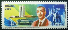 Selo postal COMEMORATIVO do Brasil de 2002 - C 2448 M