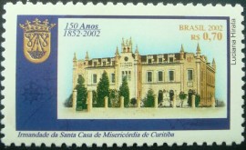 Selo postal COMEMORATIVO do Brasil de 2002 - C 2468 M