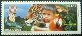 Selo postal COMEMORATIVO do Brasil de 2002 - C 2474 M