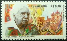 Selo postal COMEMORATIVO do Brasil de 2002 - C 2477 N