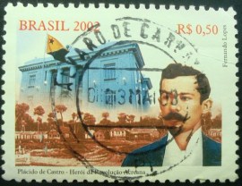 Selo postal COMEMORATIVO do Brasil de 2002 - C 2478 U
