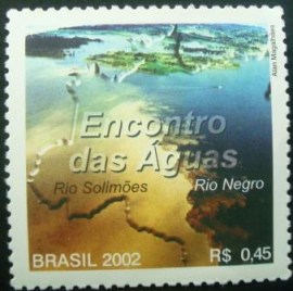 Selo postal COMEMORATIVO do Brasil de 2002 - C 2480 M