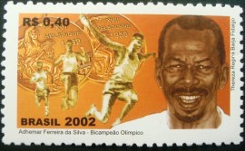 Selo postal COMEMORATIVO do Brasil de 2002 - C 2481 M