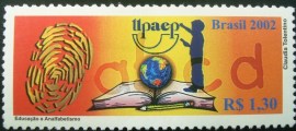 Selo postal COMEMORATIVO do Brasil de 2002 - C 2492 M
