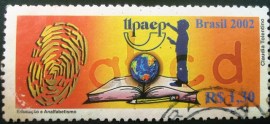 Selo postal COMEMORATIVO do Brasil de 2002 - C 2492 U