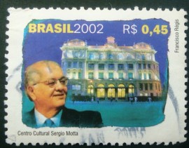 Selo postal COMEMORATIVO do Brasil de 2002 - C 2494 U