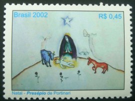 Selo postal COMEMORATIVO do Brasil de 2002 - C 2495 M