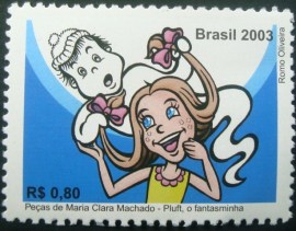 Selo postal COMEMORATIVO do Brasil de 2003 - C 2524 M