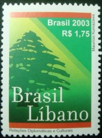 Selo postal COMEMORATIVO do Brasil de 2003 - C 2548 M