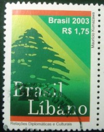 Selo postal COMEMORATIVO do Brasil de 2003 - C 2548 U