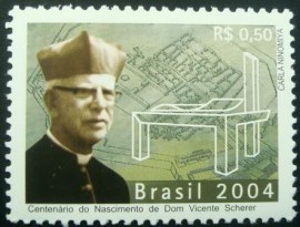 Selo postal COMEMORATIVO do Brasil de 2004 - C 2561 M