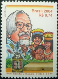 Selo postal COMEMORATIVO do Brasil de 2004 - C 2566 M