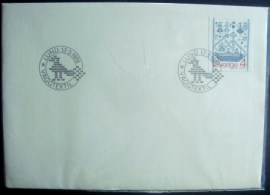 Envelope FDC da Suécia de 1979 Tapestry