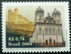 Selo postal COMEMORATIVO do Brasil de 2004 - C 2578 M