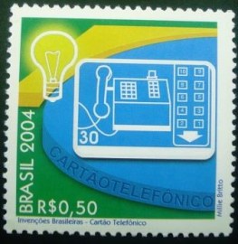 Selo postal COMEMORATIVO do Brasil de 2004 - C 2582 M