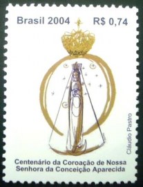 Selo postal COMEMORATIVO do Brasil de 2004 - C 2595 M