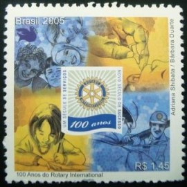 Selo postal COMEMORATIVO do Brasil de 2005 - C 2604 M