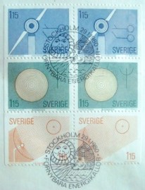 Envelope FDC da Suécia de 1980 Renewable Energy Sources