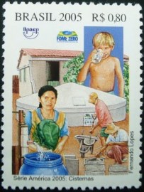 Selo postal COMEMORATIVO do Brasil de 2005 - C 2621 M