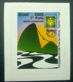 Selo postal do Brasil de 2005 Congresso UPAEP