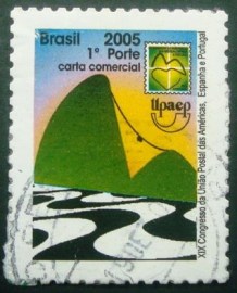 Selo postal COMEMORATIVO do Brasil de 2005 - C 2622 U