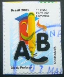 Selo postal COMEMORATIVO do Brasil de 2005 - C 2631 U