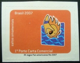 Selo postal COMEMORATIVO do Brasil de 2007 - C 2670 M