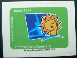 Selo postal COMEMORATIVO do Brasil de 2007 - C 2673 M