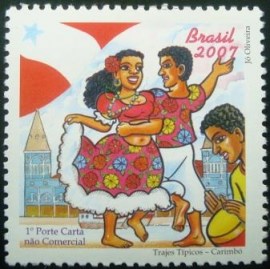 Selo postal COMEMORATIVO do Brasil de 2007 - C 2675 M