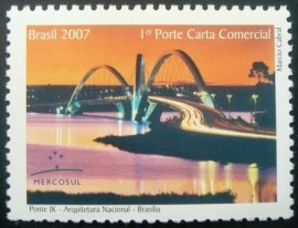Selo postal COMEMORATIVO do Brasil de 2007 - C 2688 U