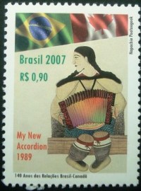 Selo postal COMEMORATIVO do Brasil de 2007 - C 2694 M