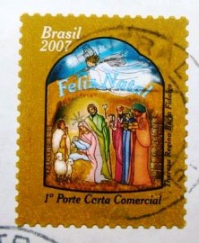 Selo postal COMEMORATIVO do Brasil de 2007 - C 2719 U