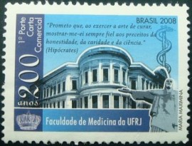 Selo postal COMEMORATIVO do Brasil de 2008 - C 2727 N