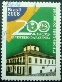 Selo postal COMEMORATIVO do Brasil de 2008 - C 2757 U