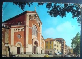 Cartão postal da Itália de 1972 Piazza R. Wagner