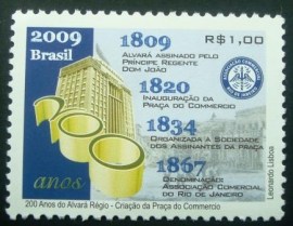 Selo postal COMEMORATIVO, do Brasil de 2008 - C 2824 M