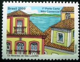 Selo postal do Brasil de 2009 Mirantes São Luís
