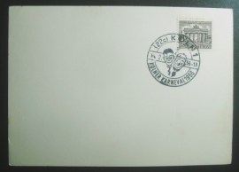 Cartão postal da Alemanha de 1956 kolner Karneval