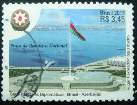 Selo postal COMEMORATIVO do Brasil de 2015 - C 3458 U