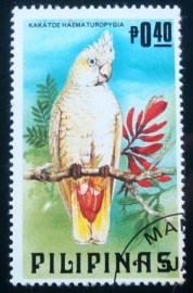 Selo postal das Filipinas de 1984 Philippine Cockatoo