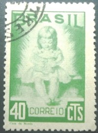 Selo postal comemorativo do Brasil de 1948 - C 239 U