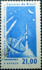 Selo postal Comemorativo do Brasil de 1963 - C 485 U