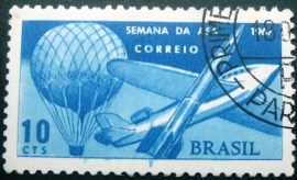 Selo postal do Brasil de 1967 Semana da Asa - C 583 M1D