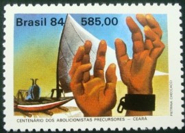 Selo postal COMEMORATIVO do Brasil de 1984 - C 1375 M