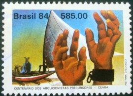 Selo postal COMEMORATIVO do Brasil de 1984 - C 1375 N