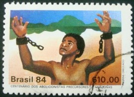 Selo postal COMEMORATIVO do Brasil de 1984 - C 1376 U