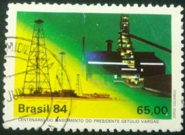 Selo postal COMEMORATIVO do Brasil de 1984 - C 1384 U
